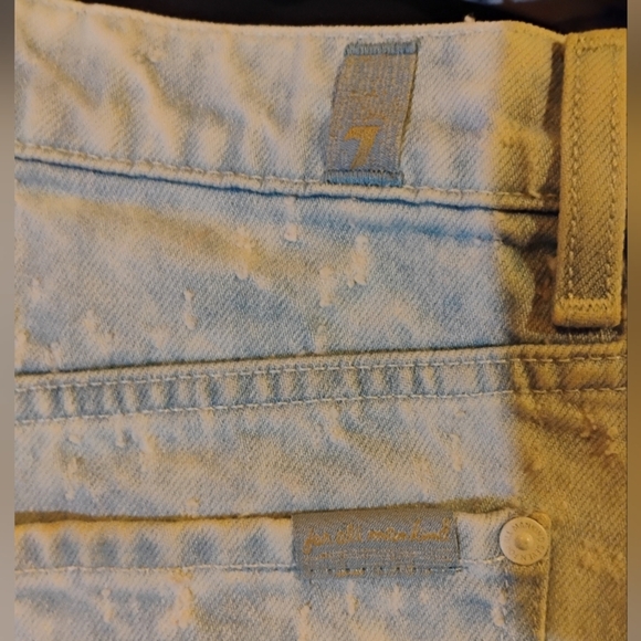 For All Mankind Shorts Size 29 With Express One Strap Marble Top Size M - Picture 4 of 10